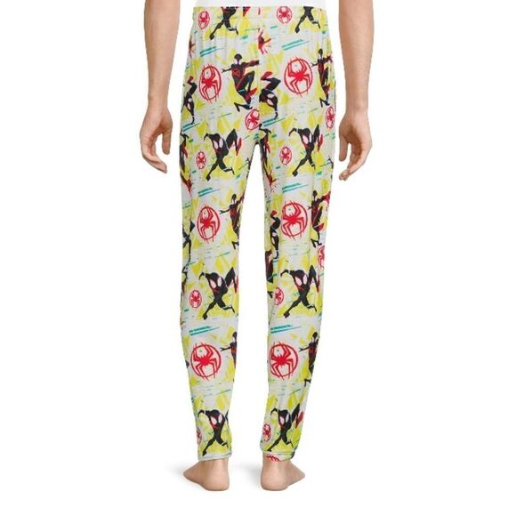 Spiderman Into The Spider-Verse Allover Print Sleep Lounge Pajama Pants Size 2X - Picture 3 of 5